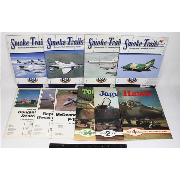 BUNDLE OF MILITARY AIRCRAFT BOOKS INCLUDING