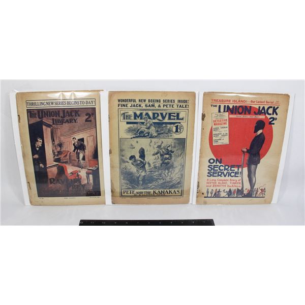 BUNDLE OF PULP MAGAZINES INCLUDING: