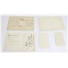 Image 2 : LOT OF 3 SILK POSTCARDS INCLUDING FROM A SOLDIER