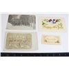 Image 1 : LOT OF 3 POSTCARDS INCLUDING SILK POSTCARD HAPPY