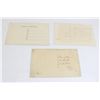 Image 2 : LOT OF 3 POSTCARDS INCLUDING WW1 SILK POSTCARD