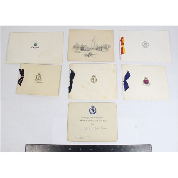 LOT OF MILITARY CHRISTMAS CARDS INCLUDING