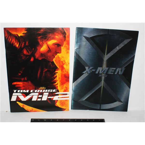 JAPANESE X-MEN & M:I-2 MOVIE PROMO BOOKS