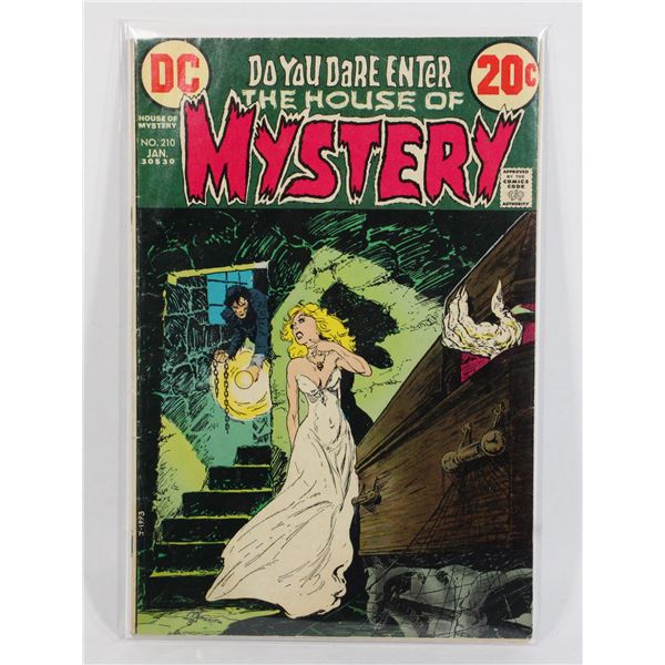 Detective Comics House of Mystery #210 Jan 1973