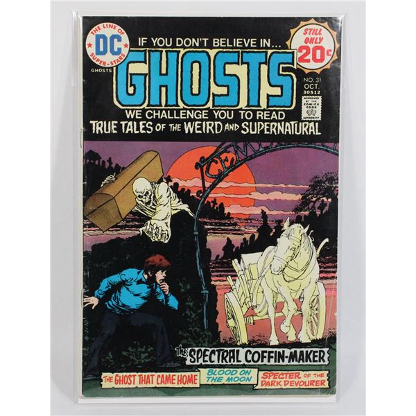 Detective Comics Ghosts #31 Octover 1974