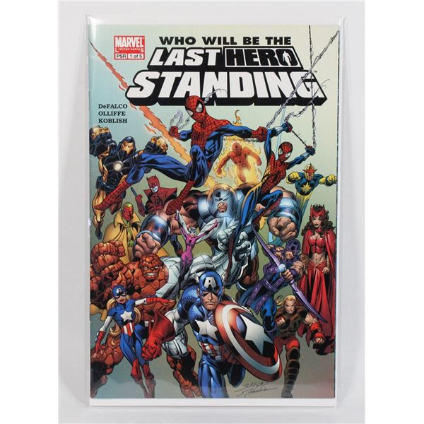Marvel Who Will Be The Last Hero Standing #1