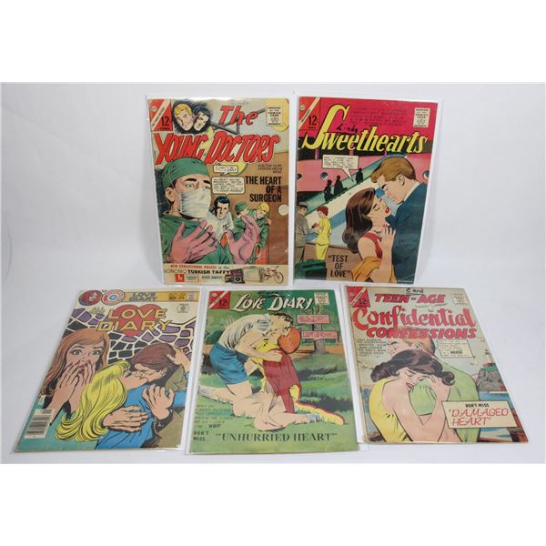 BUNDLE OF CDC COMICS INCLUDING SWEETHEARTS