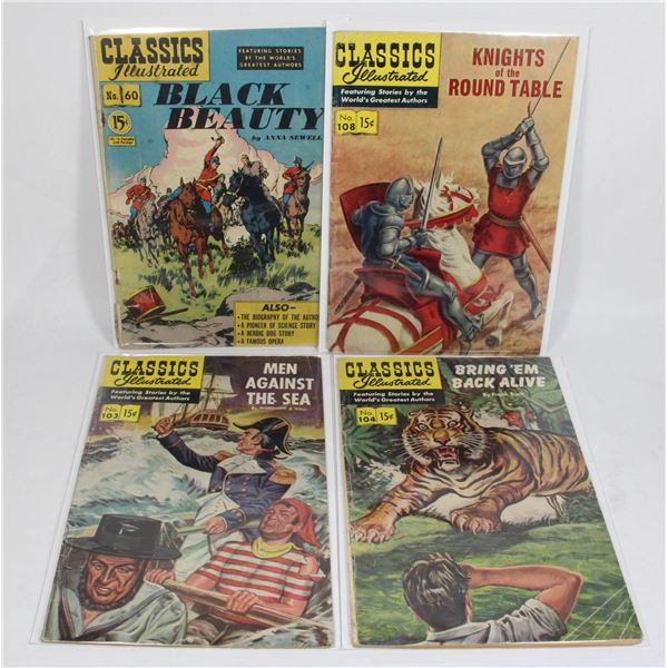 CLASSICS ILLUSTRATED INCLUDING BLACK BEAUTY