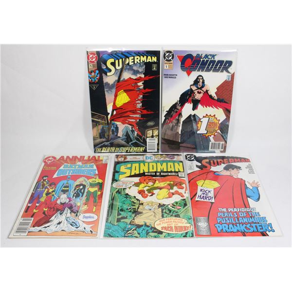 MARVEL COMICS INCLUDING SUPERMAN