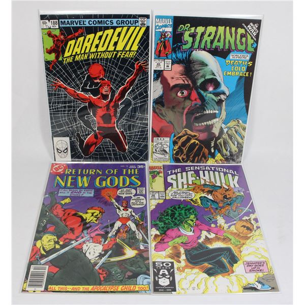 MARVEL COMICS INCLUDING DAREDEVIL THE MAN WITHOUT