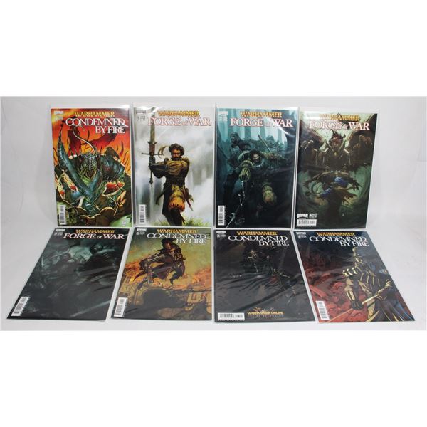 BUNDLE OF WARHAMMER COMICS INCLUDING CONDEMNED