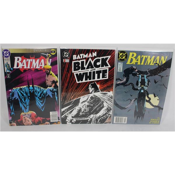 BATMAN COMIC BUNDLE INCLUDING BLACK & WHITE #2