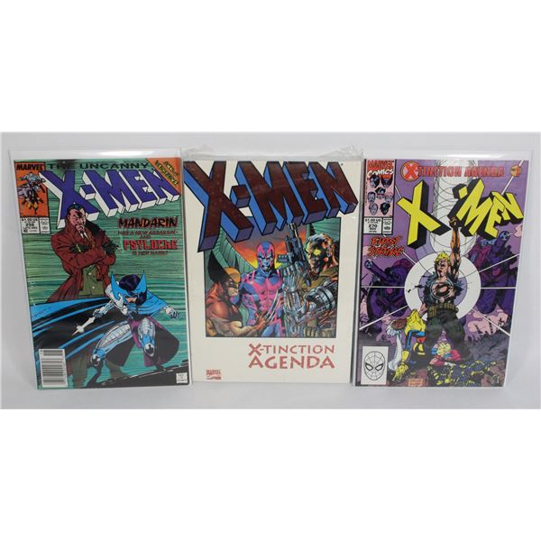 X-MEN COMIC BUNDLE INCLUDING X-TINCTION AGENDA