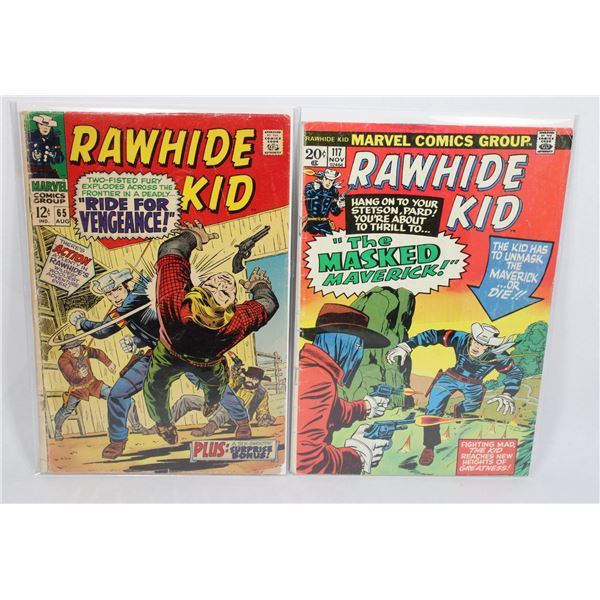 BUNDLE OF RAWHIDE KID COMICS INCLUDING THE MASKED