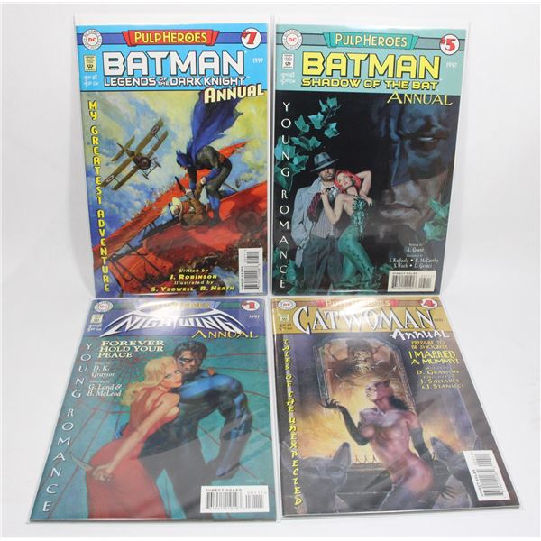 BUNDLE OF DC PULP HEROES COMIC BOOKS