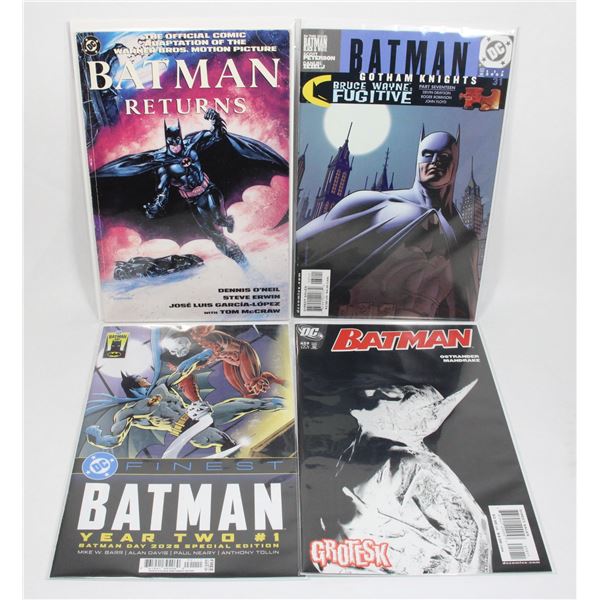 BUNDLE OF BATMAN COMICS INCLUDING BATMAN RETURNS