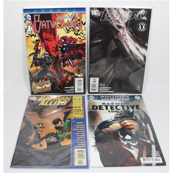 BUNDLE OF BATMAN COMICS INCLUDING BATWOMAN #1