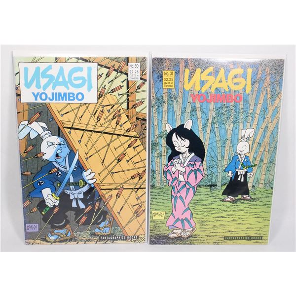 PAIR OF USAGI YOJIMBO COMICS 31 & 32