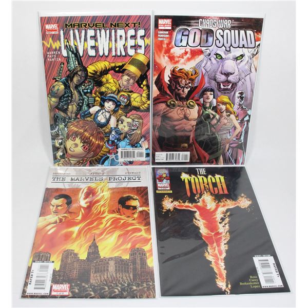 BUNDLE OF MARVEL COMICS INCLUDING LIVEWIRES