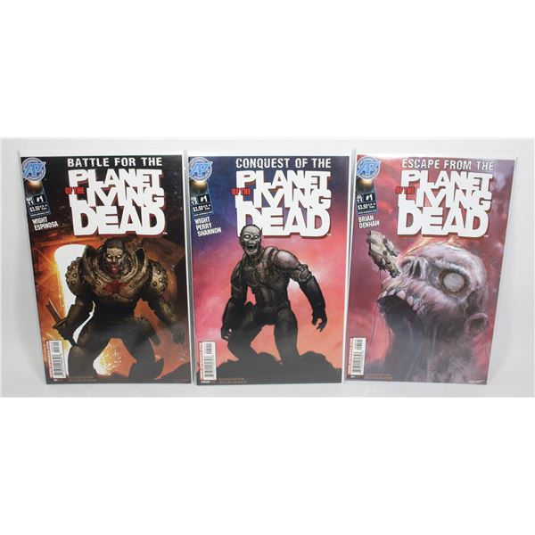 BUNDLE OF PLANET OF THE LIVING DEAD COMIC BOOKS