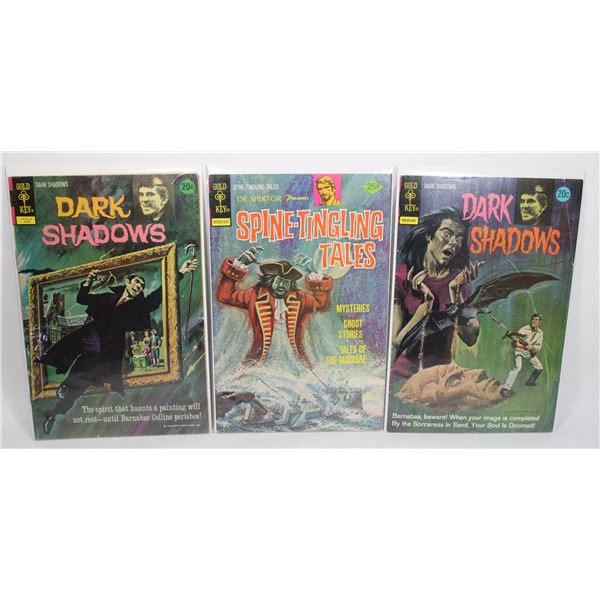 BUNDLE OF GOLD KEY COMICS INCLUDING SPINE TINGLING