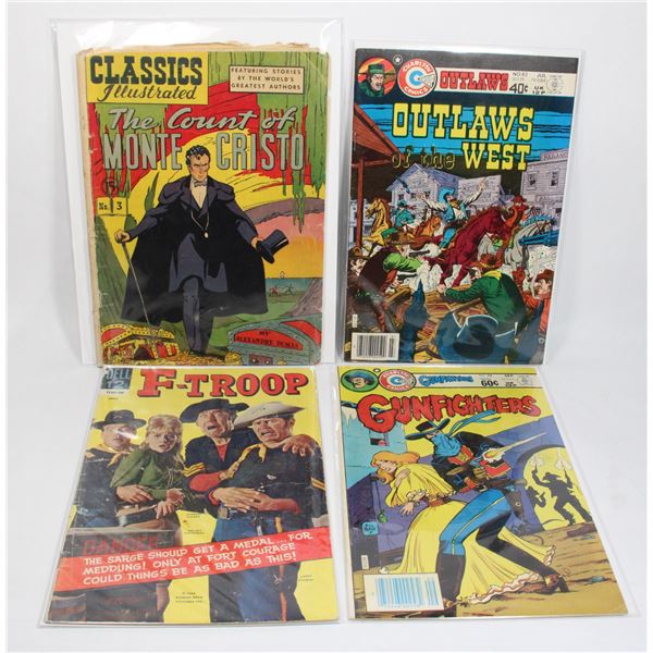 BUNDLE OF VINTAGE COMICS INCLUDING THE COUNT OF