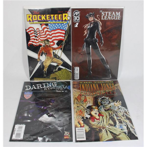 COLLECTION OF COMICS INCLUDING THE ROCKETEER