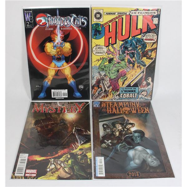 COLLECTION OF COMICS INCLUDING THUNDERCATS