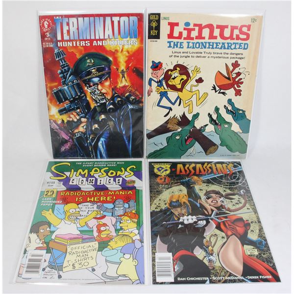 COLLECTION OF COMICS INCLUDING TERMINATOR