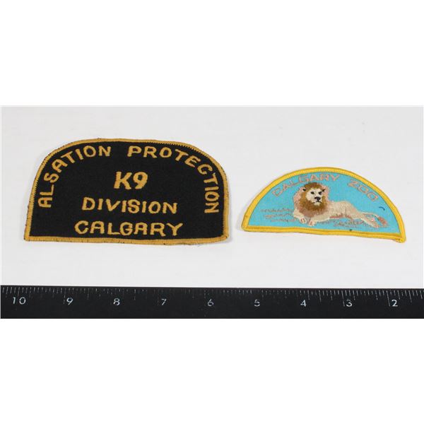 ALSATION PROTECTION K9 DIVISION CALGARY PATCH