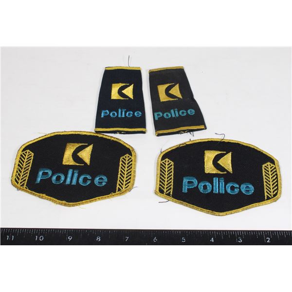 LOT OF CANADIAN PACIF RAIL ROAD SHOULDER BOARDS