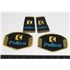 Image 1 : LOT OF CANADIAN PACIF RAIL ROAD SHOULDER BOARDS