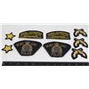 Image 1 : LOT OF RCMP INSIGNIA PATCHES INCLUDING RCMP GRC