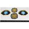 Image 1 : 2 ALBERTA CALGARY FIRE DEPARTMENT PATCH CRESTS
