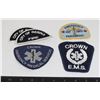 Image 1 : LOT OF ASSORTED EMERGENCY INSIGNIA PATCHES