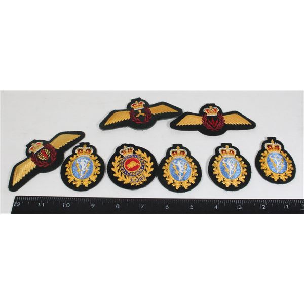 LOT OF CANADIAN ENGINEERIING INSIGNIA PATCHES
