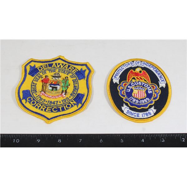 USA DELAWARE CORRECTION PATCH INSIGNIA UNITED