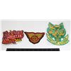 Image 1 : LOT OF 3 JACKET PATCHES INCLUDING SEALED LARGE