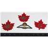 Image 1 : LOT OF CADET INSIGNIA PATCHES INCLUDING, RCAF