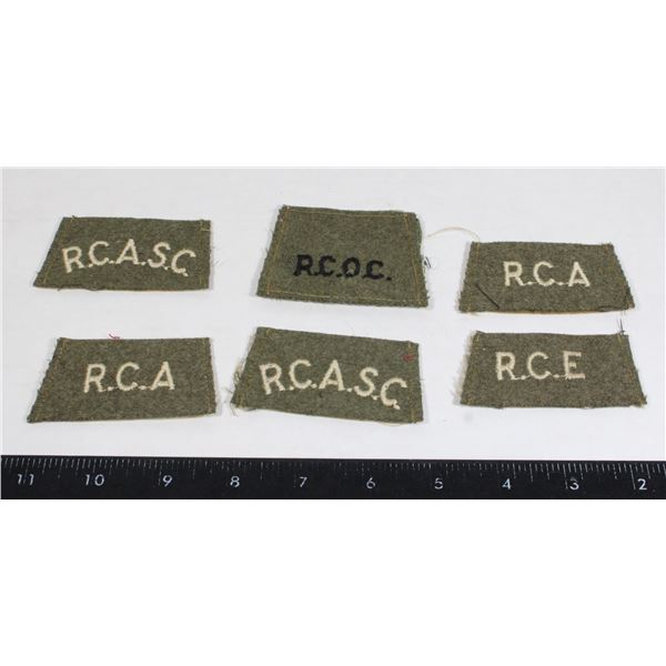 LOT OF CANADIAN MILATARY SERVICE TITLES, WW2 ROYAL