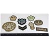 Image 1 : LOT OF WW2 BATTLEDREES CLOTH INSIGNIA: WW2 BRITISH