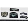 Image 1 : LOT OF WW2 CLOTH INSIGNIAS AND CLOTH SLEEVE BADGE