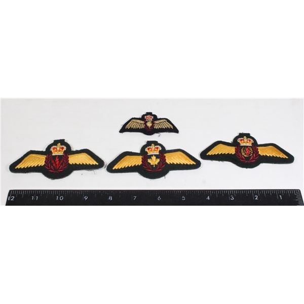 LOT OF ROYAL CANADIAN AIR FORCE PILOT WINGS