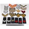 Image 1 : Giant Lot Chevron Rank Insignia inc Canadian
