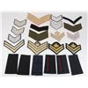 Image 2 : Giant Lot Chevron Rank Insignia inc Canadian