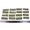 Image 1 : 8 Pairs of Canadian Military Shoulder Titles