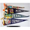 Image 1 : LOT OF 4 1900'S PENNANTS FORT STEELE HAS A POST
