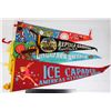 Image 1 : LOT OF 4 PENNANTS EXPO 67, 1900" ICE CAPADES