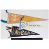 Image 1 : LOT OF 3 PENNANTS 1900'S DAUPHIN MANITOBA, 1900'S