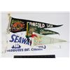 Image 1 : LOT OF 4 1900'S PENNANTS FORT ST. JOHN BRITISH